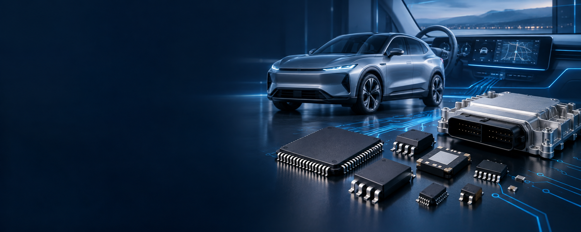 Automotive electronics: silver EV and automotive-grade semiconductor packages